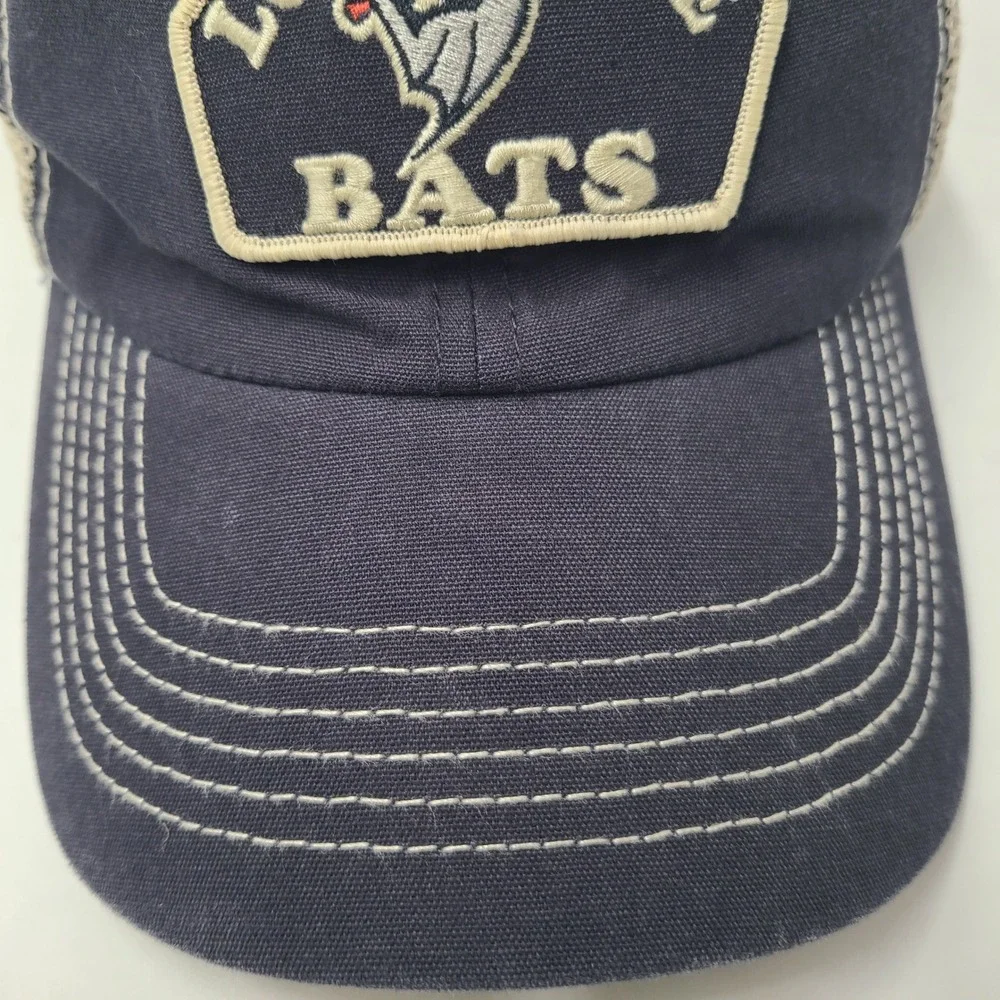 Louisville Bats Hat Fitted One Size 47 Brand Closer Blue Beige MiLB Baseball Men
